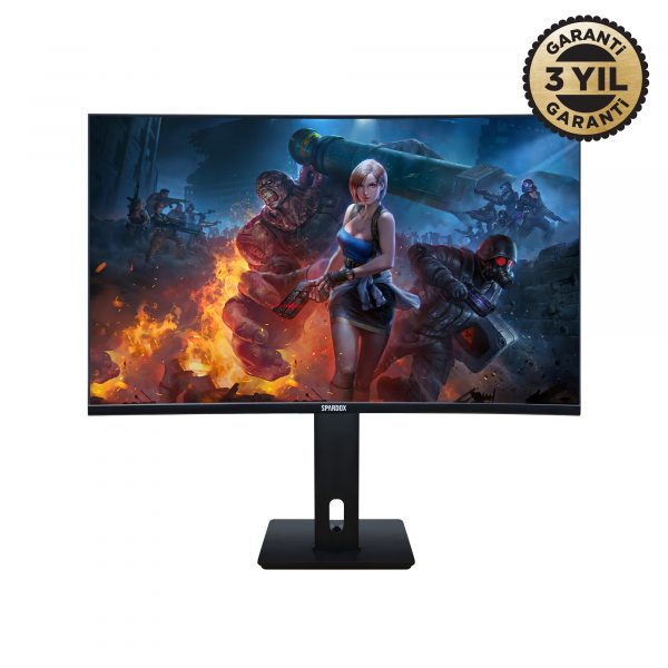 Spardox Gaming Curved SG-32165CRP 32" 1ms 165Hz VA 1xDP FullHD Pivot Gaming Monitör - Image 4