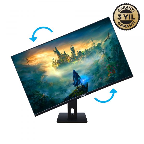 Spardox Gaming SG-32240RP 32" 1ms 240Hz VA FullHD 2xDP Pivot Gaming Monitör - Image 6